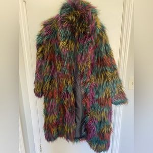 Faux Fur Jacket - Nasty Gal - S/M